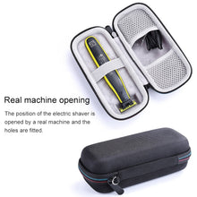Load image into Gallery viewer, Portable EVA Shockproof Bag Shaver Storage Bag Box with Rope for Philips OneBlade, For Philips OneBlade