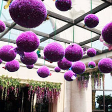 Load image into Gallery viewer, Artificial Grass Plant Ball Topiary Wedding Event Home Outdoor Decoration Hanging Ornament, Diameter: 4.7 inch, 4.7 inch