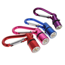 Load image into Gallery viewer, Aluminum LED Flashing Safety Night Light Blinker Pet Pendant for Dog / Cat, Random Color Delivery, Night Light Blinker