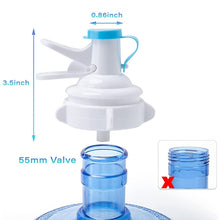 Load image into Gallery viewer, PP Water Bottle Faucet Dispenser Valve for 55mm Crown Top Bottle with Dustproof Cover, Faucet Dispenser Valve