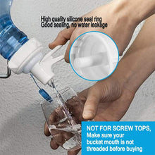 Load image into Gallery viewer, PP Water Bottle Faucet Dispenser Valve for 55mm Crown Top Bottle with Dustproof Cover, Faucet Dispenser Valve