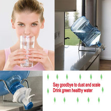 Load image into Gallery viewer, PP Water Bottle Faucet Dispenser Valve for 55mm Crown Top Bottle with Dustproof Cover, Faucet Dispenser Valve