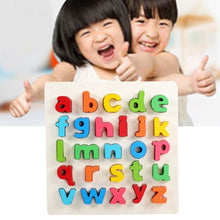 Load image into Gallery viewer, QZM-0023 Rainbow Children Early Education Wooden Building Blocks Toys Parent-child Interaction Educational Toys, Size: 32*32*3cm
