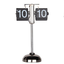 Load image into Gallery viewer, Creative Home Office Bedroom Retractable Flip Trolley Small Balance Clock, Retractable (Black)