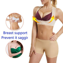 Load image into Gallery viewer, Women Ultrathin Kyphosis Correction Shoulder Support Tight-fitting Orthopedic Belt, Size:L, L