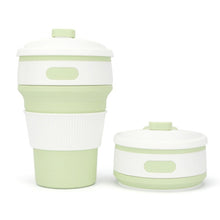 Load image into Gallery viewer, 350ml Folding Portable Silicone Coffee Cup Multi-function Travel Cup