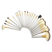 Load image into Gallery viewer, 24 in 1 High-grade Beige Beauty Makeup Brushes Tools Kit, Size: 25.4*52.6cm, Beige