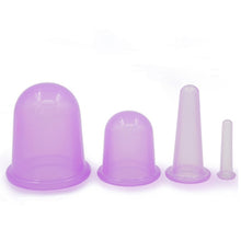 Load image into Gallery viewer, 4 in 1 Health Care Body Massage Vacuum Silicone Cupping Cups,Random Color Delivery, 4 in 1