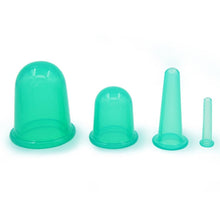 Load image into Gallery viewer, 4 in 1 Health Care Body Massage Vacuum Silicone Cupping Cups,Random Color Delivery, 4 in 1