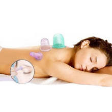 Load image into Gallery viewer, 4 in 1 Health Care Body Massage Vacuum Silicone Cupping Cups,Random Color Delivery, 4 in 1