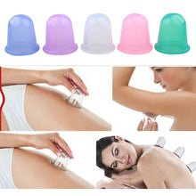 Load image into Gallery viewer, Health Care Body Massage Vacuum Silicone Cupping Cup,Random Color Delivery, 1 PCS