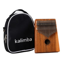 Load image into Gallery viewer, 17-tone Acacia Wood Single Kalimba Thumb Piano Kalimba Finger Piano, Acacia Wood