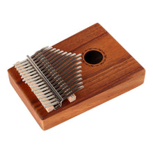 Load image into Gallery viewer, 17-tone Acacia Wood Single Kalimba Thumb Piano Kalimba Finger Piano, Acacia Wood
