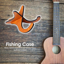 Load image into Gallery viewer, Ukulele Shelf Violin Wooden Zither Folding Vertical Bracket, Ukulele Shelf