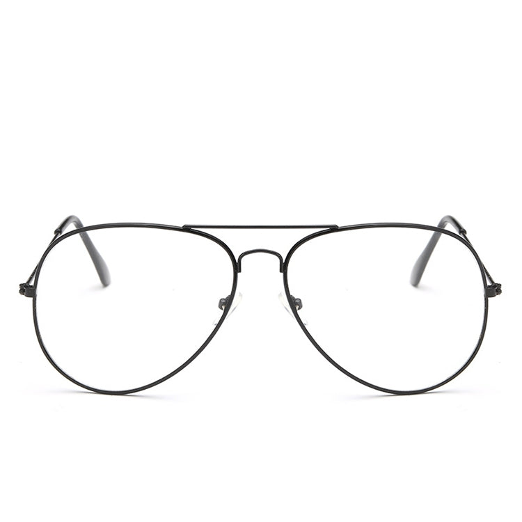 Fashion Oversize Men Women Clear Lens Eyeglasses, Random Color