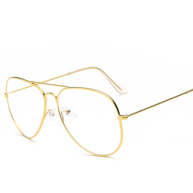 Fashion Oversize Men Women Clear Lens Eyeglasses, Random Color