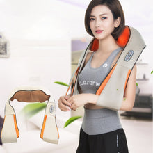Load image into Gallery viewer, USB Charging Vibration Machine Neck Shawl Kneading Back Shoulder Vibration Massager