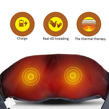 Load image into Gallery viewer, USB Charging Vibration Machine Neck Shawl Kneading Back Shoulder Vibration Massager