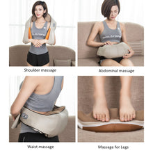Load image into Gallery viewer, USB Charging Vibration Machine Neck Shawl Kneading Back Shoulder Vibration Massager