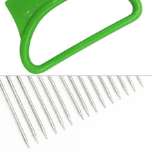 Load image into Gallery viewer, Stainless Steel Vegetable Onion Cutter Holder Meat Needle Kitchen Tools, Orange, Green, Blue, White