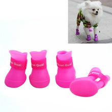 Load image into Gallery viewer, Lovely Pet Dog Shoes Puppy Candy Color Rubber Boots Waterproof Rain Shoes, M, Size:  5.0 x 4.0cm, Size: M 5.0 x 4.0cm, Size: 5.0 x 4.0cm