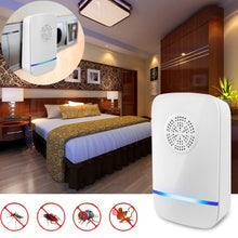 Load image into Gallery viewer, Electronic Ultrasonic Anti Mosquito Rat Insect Pest Repeller with Light, AC 110-220V, EU Plug, AU Plug, UK Plug, US Plug