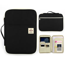 Load image into Gallery viewer, Office Supplies Multi-purpose Zipper Document Folder A4 Storage Bag