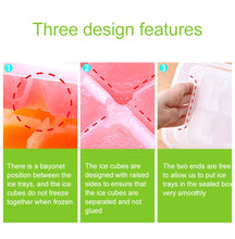 Load image into Gallery viewer, Small Square Ice Mold Trays Multi-layer Mold with Cover Ice Storage Box, 4 Layers, 4 Layers