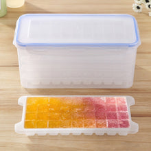 Load image into Gallery viewer, Small Square Ice Mold Trays Multi-layer Mold with Cover Ice Storage Box, 5 Layers, 5 Layers