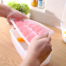 Load image into Gallery viewer, Small Square Ice Mold Trays Multi-layer Mold with Cover Ice Storage Box, 5 Layers, 5 Layers