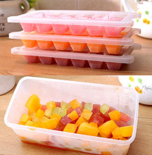 Load image into Gallery viewer, Small Square Ice Mold Trays Multi-layer Mold with Cover Ice Storage Box, 5 Layers, 5 Layers