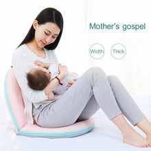 Load image into Gallery viewer, Multifunctional Folding Bed Backrest Waist Pregnant Women Breastfeeding Chair, 5-Speed / Large, 5-Speed / Large(Cyan), 5-Speed / Large(Baby Blue), 5-Speed / Large(Light Pink), 5-Speed / Large(Light Purple)