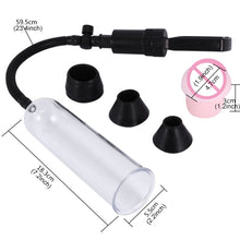 Load image into Gallery viewer, Male Sex Appliance Vacuum Pump Expander Extender Reinforcement Frame