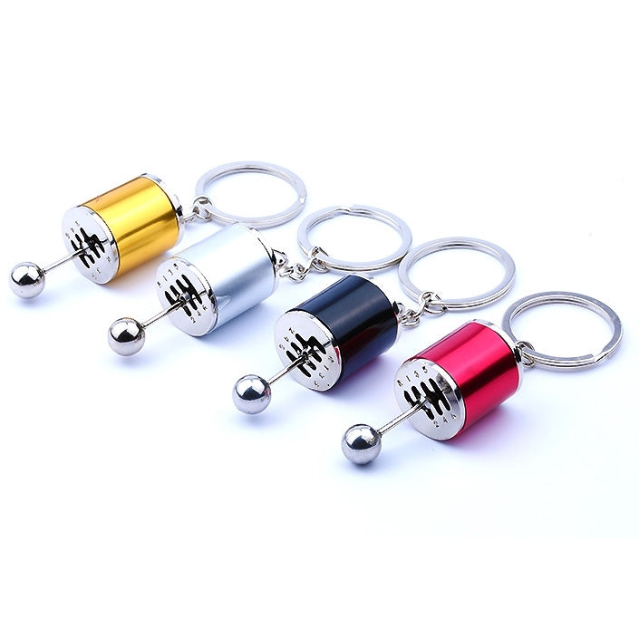 Six-speed Manual Shift Gear Keychain Key Ring Holder