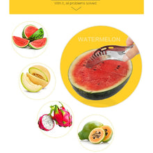 Load image into Gallery viewer, Creative Watermelon Melon Fruit Stainless Steel Cutter, Watermelon  Cutter