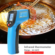 Load image into Gallery viewer, BENETECH GM531 Handheld Thermometer Cooking Digital Infrared Thermometer, Measure Range: -50~530 C, GM531