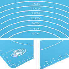 Load image into Gallery viewer, 2 PCS Multi-purpose Baking Necessary Silicone Kneading Dough Pad / Flour Pad / Heat Insulation Meal Pad Random Color Delivery