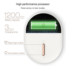 Load image into Gallery viewer, Cat Shape Double Light Source Design LED Desk Night Lamp, Support 3 Brightness Control