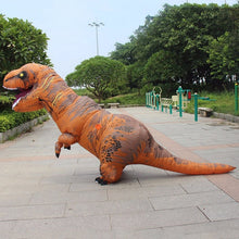 Load image into Gallery viewer, Inflatable Dinosaur Adult Costume Halloween Inflated Dragon Costumes Party Carnival Costume for Women Men