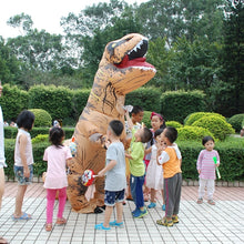 Load image into Gallery viewer, Inflatable Dinosaur Adult Costume Halloween Inflated Dragon Costumes Party Carnival Costume for Women Men