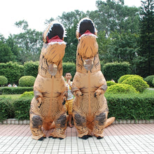 Load image into Gallery viewer, Inflatable Dinosaur Adult Costume Halloween Inflated Dragon Costumes Party Carnival Costume for Women Men