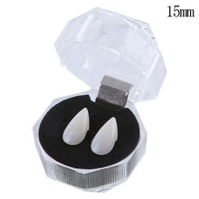 Load image into Gallery viewer, 1 Pair 15mm Halloween Party Dentures Props Vampire Zombie Devil Fangs Teeth, 15mm