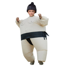 Load image into Gallery viewer, Children Inflatable Sumo Costume Halloween Christmas Festival Party Carnival Inflated Kids Clothes Cartoon Dolls, Children Inflatable