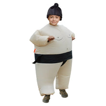 Load image into Gallery viewer, Children Inflatable Sumo Costume Halloween Christmas Festival Party Carnival Inflated Kids Clothes Cartoon Dolls, Children Inflatable