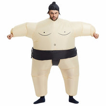 Load image into Gallery viewer, Adult Inflatable Sumo Costume Halloween Christmas Festival Party Carnival Inflated Clothes Wrestler Costumes, Adult Inflatable