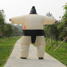 Load image into Gallery viewer, Adult Inflatable Sumo Costume Halloween Christmas Festival Party Carnival Inflated Clothes Wrestler Costumes, Adult Inflatable
