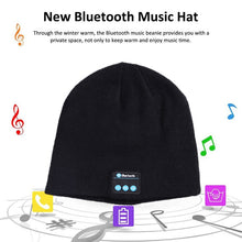 Load image into Gallery viewer, Bluetooth 5.0 Wireless Call Music Warm Knitted Hat