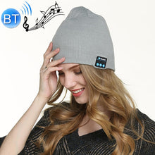 Load image into Gallery viewer, Bluetooth 5.0 Wireless Call Music Warm Knitted Hat