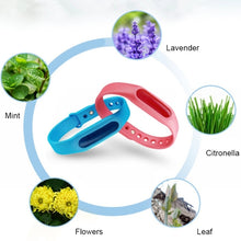 Load image into Gallery viewer, 20 PCS Anti-mosquito Silicone Repellent Bracelet Buckle Wristband Bugs Away, Suitable for Children and Adults, Length:23cm, Random Color Delivery, 20 PCS