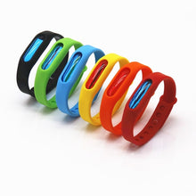 Load image into Gallery viewer, 5 PCS Anti-mosquito Silicone Repellent Bracelet Buckle Wristband Bugs Away, Suitable for Children and Adults, Length:23cm, Random Color Delivery, 5 PCS